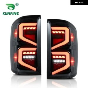 シボレー 2X テールライト 現 シルベラド 2014-2018 LED ダイナミックウィンカー プラグアンドプレイテールランプリバース テールラ