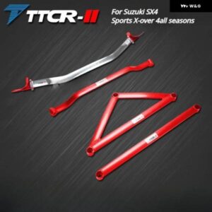 スズキ サスペンション SX4 アクセサリー フロントタワーストラットバータワーブレース シャーシ補強ロッド アンチチルトスウェイバーリンク