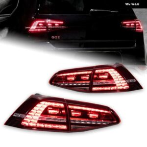 カー スタイリング テールランプ VW ゴルフ 7 テールライト 2013-2019 ゴルフ 7 LED テールライト ゴルフ MK7 リアストップ DRL ブレーキオートアクセサリー