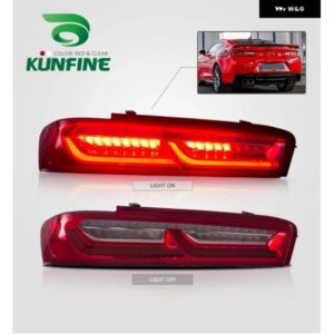 シボレー 2X テールライト カマロ 2015-2017 LED ダイナミックウィンカー プラグアンドプレイテールランプリバースフォグ テールライ