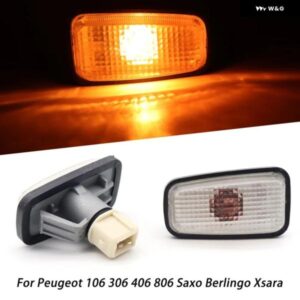 12V 55W オートサイド マーカーライト バルブ リピーターランプ インジケーター シトロエン サクソ フィアット プジョー 106 306 406 806 108