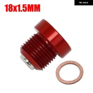 18X1.5MM 磁気 エンジン オイルドレン プラグ ポルシェ 911 986 996 997 ボクスター ビレット アルミ 4色