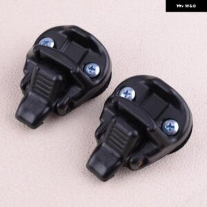 2個入り 車ドア窓スライドガラスロックバックルクリップフック 三菱 L300 パジェロ モンテロ MK2 1991-1999 アクセサリー