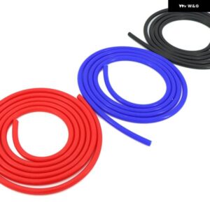 2M レッド 4MM/6MM/8MM 自動車用真空シリコンホース レーシングライン パイプ チューブ カー スタイリング