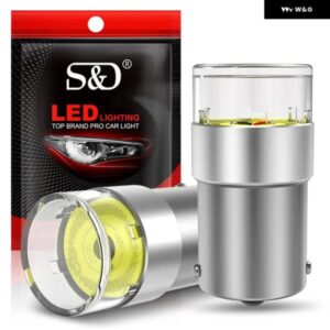 2個 1156 BA15S P21W BAU15S PY21W 1157 BAY15D P21/5W LED 電球 車用テールブレーキ リバースランプ ウィンカーライト スーパーホワイト