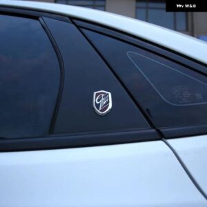 2枚セット 車用 ステッカー エンブレム GHIA サイドマーク シールド ロゴ ステッカー フォード フォーカス 2 3 4 フィエスタ エコスポーツ クーガ エッジ