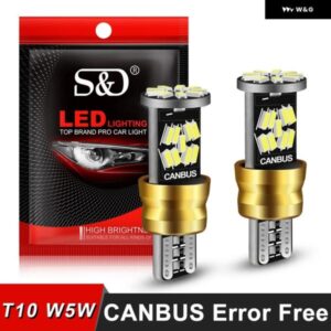 2個 W5W LED T10 LED CANBUS 電球 アルファロメオ 159 147 156 ジュリエッタ 166 GT 車内読書パーキングサイドドアランプ