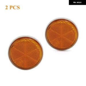 2X オートバイ バイク フロント フォーク カバー フォーク リフレクター 安全ハザード 61MM ホンダ Z50A SL125 CT70 CB750 CB100 33741-315-000