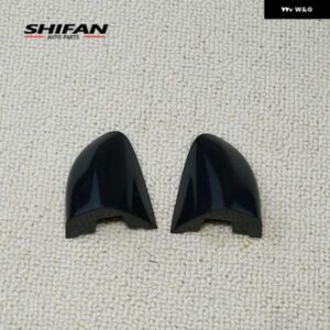 2PCS 3C0837879 3C0837880 ブラック 左右 フロントドライバー ドアロック シリンダー ハンドルカバー VW パサート B6 2006-2011 CC 2009-2017