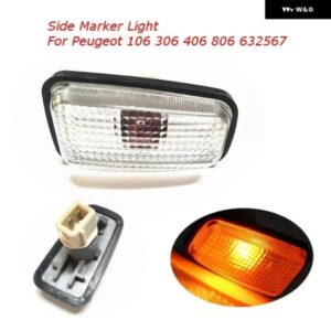 12V サイド マーカーライト リピーターランプ シトロエン ベルリンゴ フィアット プジョー エキスパート パートナー 106 306 406 806 車用ウィンカーライト