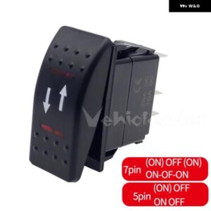 12V / 24VマリンロッカースイッチSPST / ON OFF DPDT / ON OFF ON 防水 赤色LED ライトバー 車ボートARBロッカートグルスイッチ