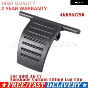 4GD861790 オートサンシェード カーテンバックルフッククリップアクセサリー アウディ A6 C7 サン バイザー