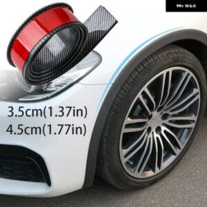 2サイズ 汎用 フェンダーフレア 車ホイールアーチ ウィングエキスパンダーアーチ アイブロウ 防止ストリップ マッドガード リップ プロテクター カバー