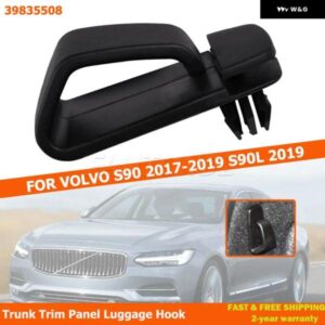 39835508 リア トランク トリム パネル ラゲッジフック 右側 トリム パネル フック バックルクリップ ボルボ S90 2017-2019 S90L 2019
