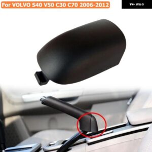 31329236 車用ハンドブレーキハンドル レバー キャップ ボルボ S40 V50 2004-2012 C30 C70 2006-2013 ハンドブレーキサイドカバー