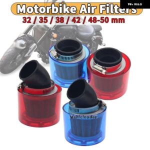 32/35/38/42/48-50MMベンドエルボ/ストレート オートバイ バイク オートバイ バイク エア フィルター クリーナー 50CC-250CC ATVピットダート オートバイ バ