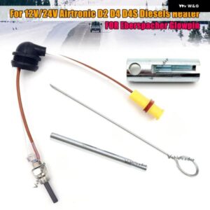 12V / 24V グローピン グローピンプラグ セラミック 1000-8000KVA EBERSPACHER AIRTRONIC D2 D4 D4S ディーゼルヒーター レンチ付き 252070011100