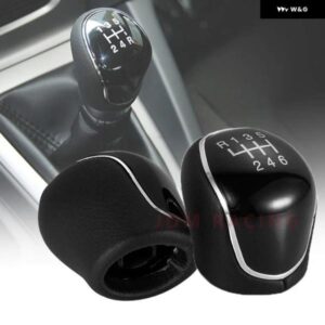 5/6速カーレザー ギア シフト ノブ フォード モンデ??オ4 MK4 フォーカス S-MAX C-MAXクーガギャラクシー シフター レバー アームヘッドボールカーアクセス