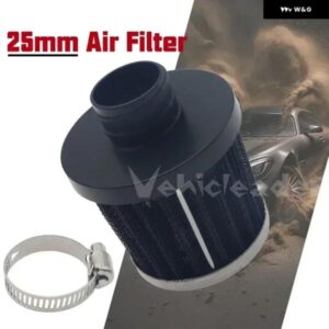 25MMエアディーゼル パーキング ヒーター吸気 フィルター サイレンサー 吸気 パイプ +クランプWEBASTO EBERSPACHERディーゼル パーキング