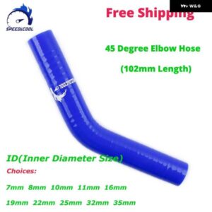 45度エルボ 汎用 シリコン製 冷却液 インタークーラー パイプ チューブ ホース ID 7MM 8MM 10MM 11MM 16MM 19MM 22MM 25MM 32MM 35MM