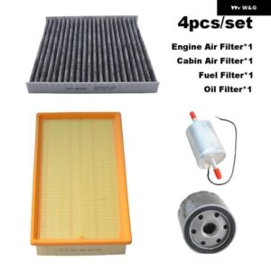 4個 フィルター セット GAC GS8 第1世代 320T 2016-2019 GM8 GS7 4B20M1 アクセサリーキャビンエア燃料ガスオイルフィルター スペアパーツ