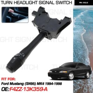 F4ZZ-13K359-A LHD 車ウィンカー ヘッドライト コンビネーション スイッチ フォード マスタング SN95 MK4 1994-98 F8ZZ-13K359-AA カスタム