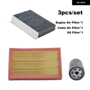 3個 フィルター セット ジャガー S タイプ X200 3.0L 1999-2008 2005 エンジンキャビン A/C エアオイルフィルター カーアクセサリー XR8492