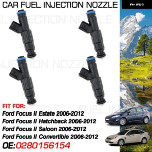 フォード フォーカス MK2 II ハッチバック サルーン エステート コンバーチブル 2006-2012 燃料インジェクター ノズル噴射 0280156154 L301