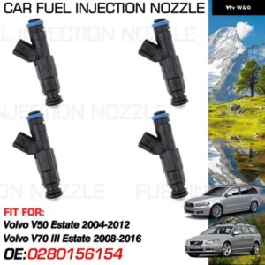 ボルボ V50 エステート 2004-2012 ボルボ V70 III エステート 2008-2016 燃料インジェクターノズル噴射 部品 0280156154 L301-13-250A カス