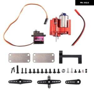 MANGNIU D90 99S オールメタル 2 スピード トランスミッション リモート コントロール車両 2 スピード ウェーブ ボックス再装備 カスタムパ
