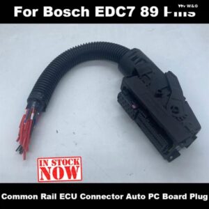 EDC7 89ピン ウェイエンジンコモンレールコネクタPC ボード ECU ソケット トラック センサー プラグ + ワイヤーハーネス カスタムパーツ ア