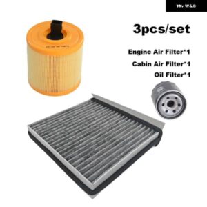 3個 フィルター セット SAIC MG ZS 1.3T 260 2019-22 ROEWE RX3 18T 2017 キャビンエンジンエアオイルフィルター アクセサリー 10397591 カ