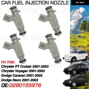 クライスラー PT クルーザー クライスラー ボイジャー ダッジ グランド キャラバン ダッジ ネオン 2001-2003 燃料インジェクター ノズル噴射