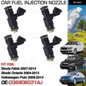 シュコダ ファビア 5J 2007-2014 シュコダ オクタビア 1Z 2004-2013 フォルクスワーゲン ポロ 6R 2009-2014 燃料インジェクター ノズル噴射