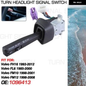 ヘッドライト ウィンカー スイッチ 1096413 ボルボ FH12 FH16 1993-2012 ボルボ FL6 1985-2000 ボルボ FM10 FM12 NH12 1998-2008 75509700