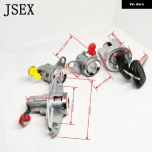 69051-1234 ドアロック AE110 93-97 96-01 69051-1234/60 点火ドアロック トランク ロックキー付き カローラ AE111/110 カスタムパーツ ア