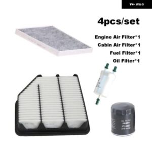 4個 フィルター セット FAW BESTUNE T33 1.2T 2020-2023 BESTURN キャビン A/C エアエンジン燃料オイルフィルター クリーナーキット 110916