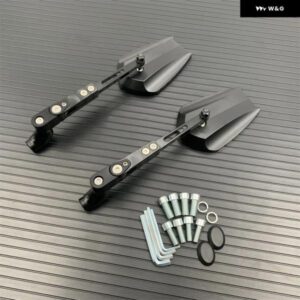 バックミラー サイドミラー ホンダ レベル CB300R CB650R ヤマハ XSR125 XSR700 XSR900 カワサキ Z650RS Z900RS スズキ SV650 カスタムパー