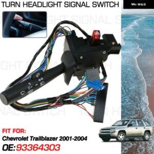 93364303 シボレー トレイルブレイザー シボレー S-10 ブ レザー GMC ジミー GMC エンボイ 2001-2004 2003 ウィンカー ヘッドライト スイッ