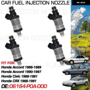 ホンダ アコード CA1 ホンダ ビガー 1986-1997 ホンダ シビック MK4 ホンダ CRX 1988-1991 燃料インジェクター ノズル噴射 06164-P0A-000