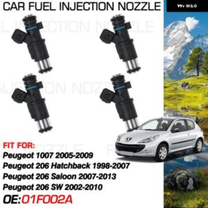 プジョー 1007 2005-2009 プジョー 206 ハッチ プジョー 206 サルーン プジョー 206 SW 燃料 インジェクター ノズル 噴射 部品 カスタムパ