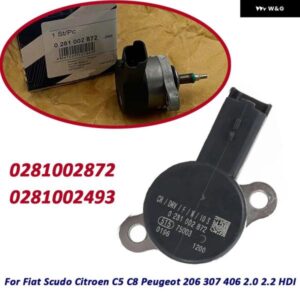 OE 0281002872 0281002493 燃料レール圧力レギュレータ制御バルブ フィアット SCUDO シトロエン C5 C8 プジョー 206 307 406 2.0 2.2 HDI