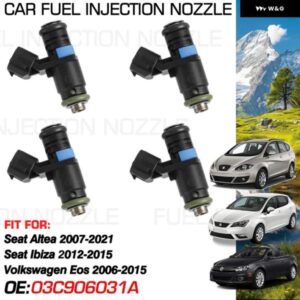 燃料 インジェクター ノズル 噴射 シート アルテア 2007-2021 シート イビサ MK4 6J 2012-2015 フォルクスワーゲン VW EOS 2006-2016 カス
