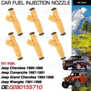 燃料インジェクター ノズル噴射 ジープ グランドチェロキー 1993-1998 ジープ チェロキー ジープ コマンチ ジープ ラングラー 0280155710 F