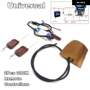 12 V エンジン予熱暖房カーヒーター 2個 200 メートルリモコンオイルヒーター エンジン カスタムパーツ アクセサリー 交換用部品 互換品