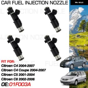 シトロエン C4 シトロエン C4 クーペ 2004-2007 シトロエン C5 2001-2004 シトロエン C8 2002-2006 燃料インジェクターノズル噴射 01F003A