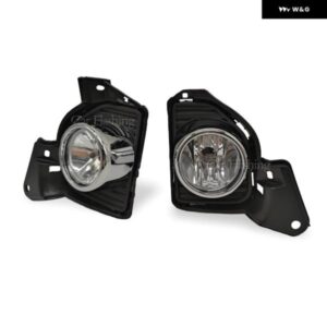 フォグランプ フロントバンパー フォグランプ トヨタ ハイエース 2014 2015 2016 ハーネス配線カバー グリル ハロゲン カスタムパーツ アク