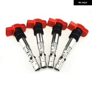 4X イグニッションコイル アウディ A4 8E2 B6 3.0 2000-2005 B7 2004-2008 A6 C5 A8 4E2 4E8 2002-2010 06C905115A 06C905115B UF483 C1447
