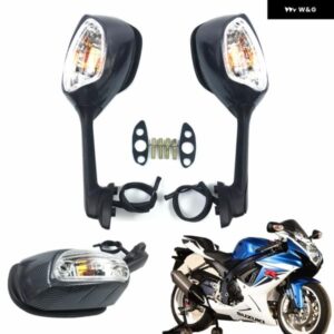 ブラック /カーボンミラー ウインカー スズキ 750 2011-2021 GSXR1000 2009-2016 カスタムパーツ アクセサリー 交換用部品 互換品
