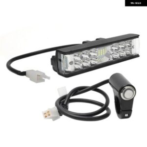 SUR-RON SURRON L1E ロードバージョン用 ヘッドライト ライトバー キット プラグ アンドプレイ オン/オフ スイッチ SURRON LIGHTBEE X 用プラグ 付き